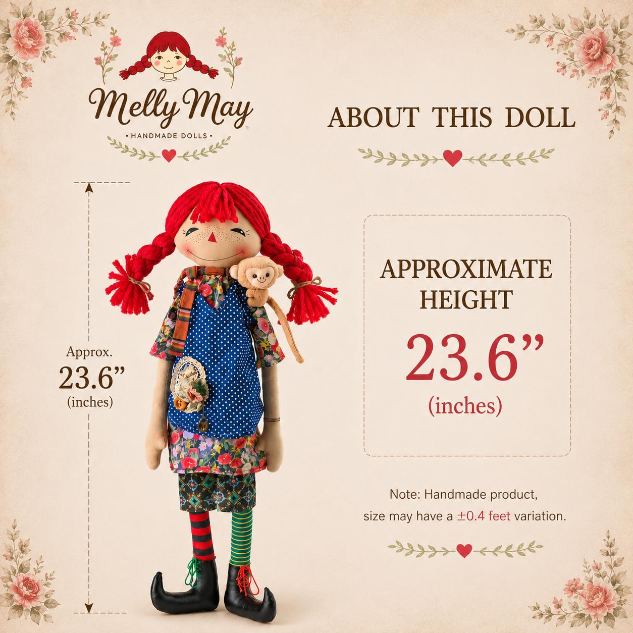 Pipi Handmade Rag Doll