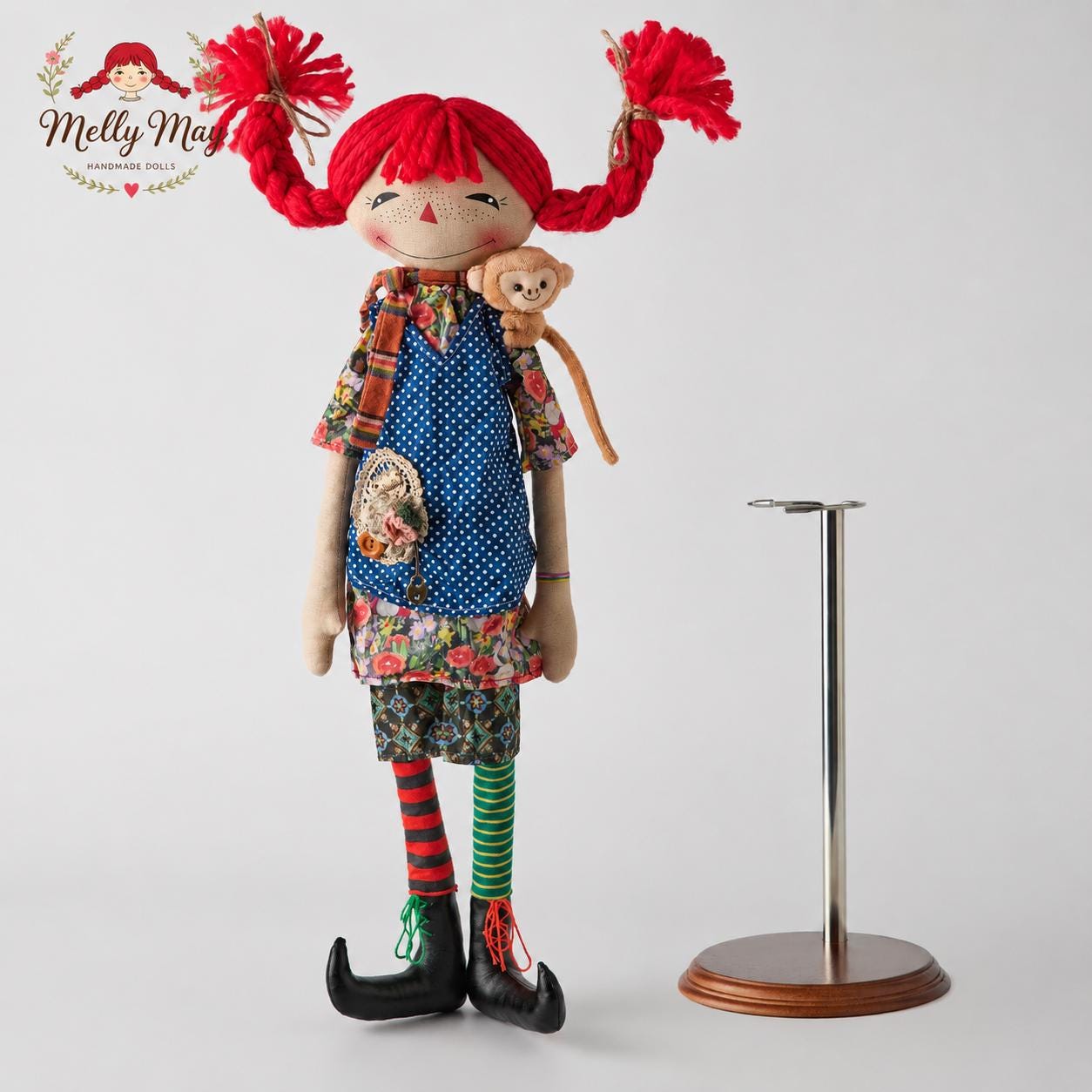 Pipi Handmade Rag Doll